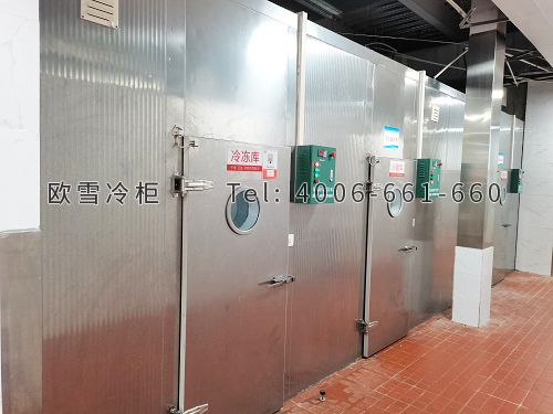 食堂雙溫冷庫安裝.jpg 食堂雙溫冷庫安裝.jpg