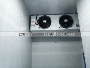 廣西南寧酒館10立方的冷藏冷庫安裝案例