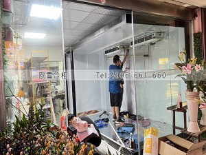 惠州惠城區20立方的鮮花保鮮冷庫安裝案例